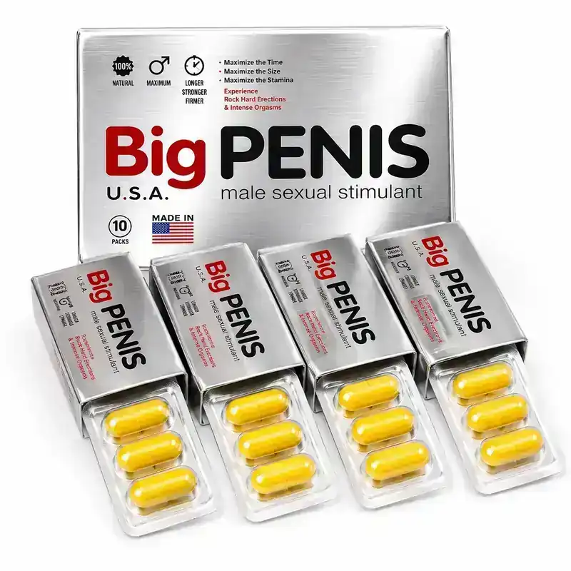 كبسولات بيج بينس الأمريكية للرجال (Big Penis U.S.A)