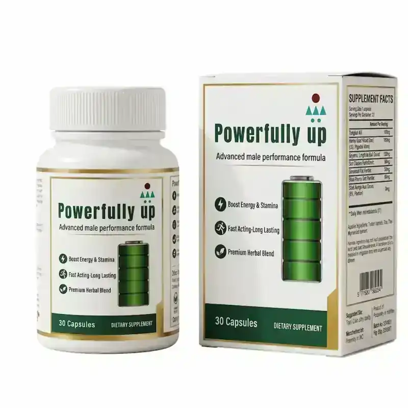 كبسولات باورفلي أب للرجال (Powerfully Up)