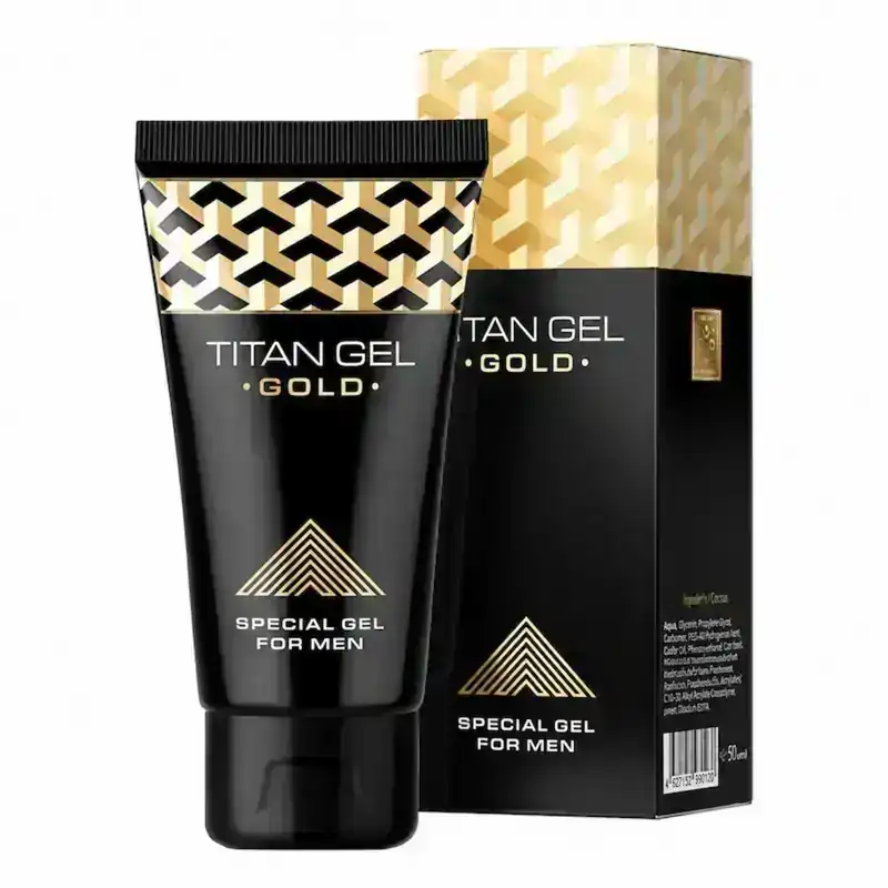 جل تيتان جولد الروسي الذهبي للرجال (Titan Gel Gold)